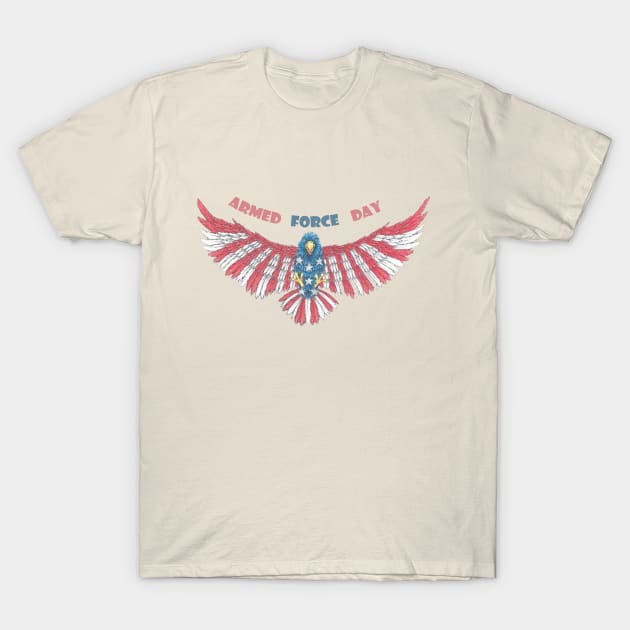 Armed force day 2020 T-Shirt by djalel derbal 